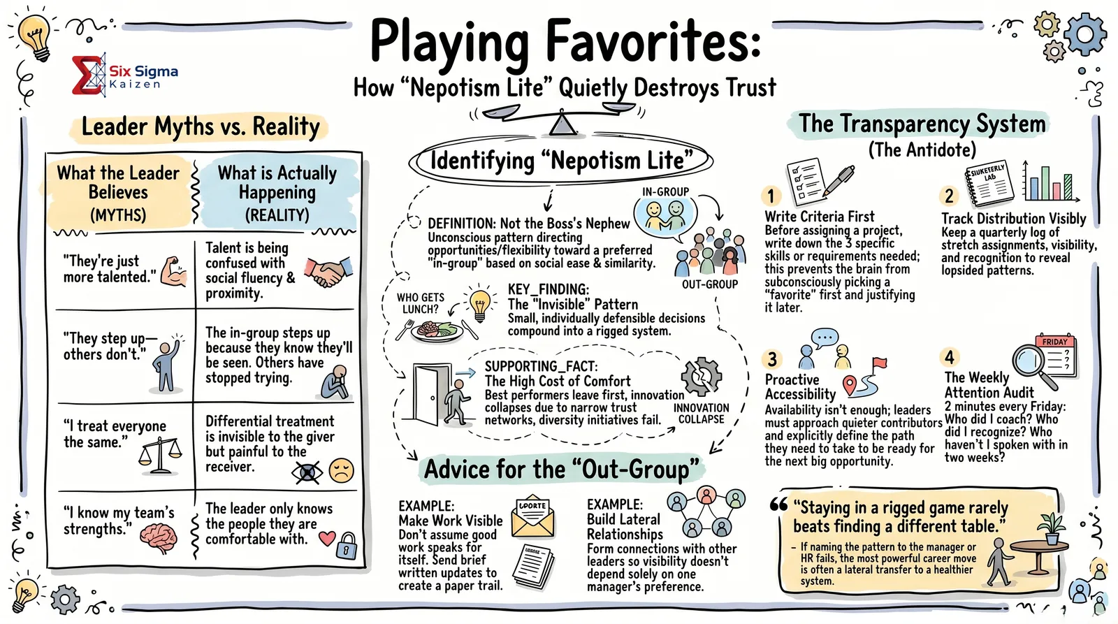 Playing Favorites | Corporate Taboos Issue 2