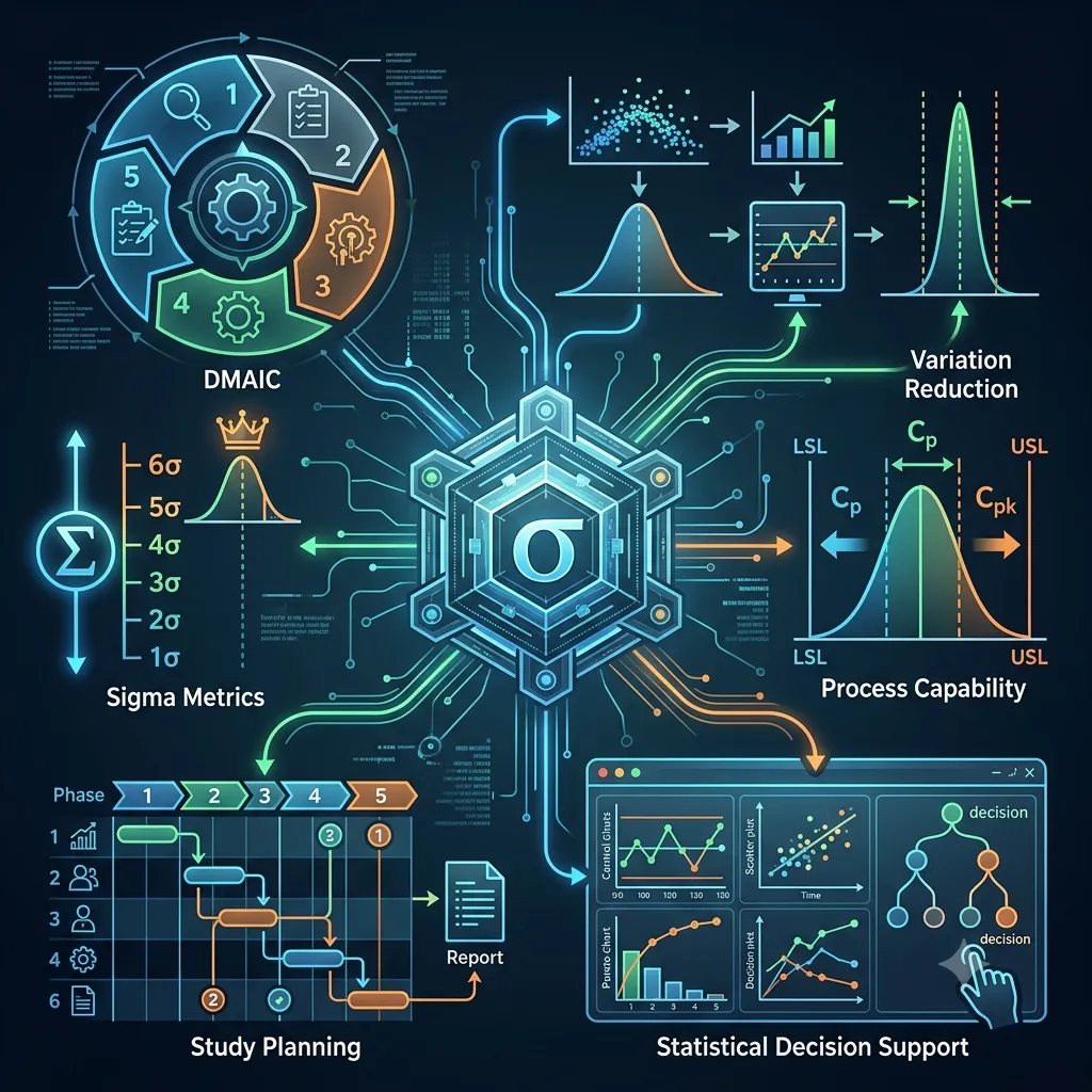 Six Sigma Hub artwork